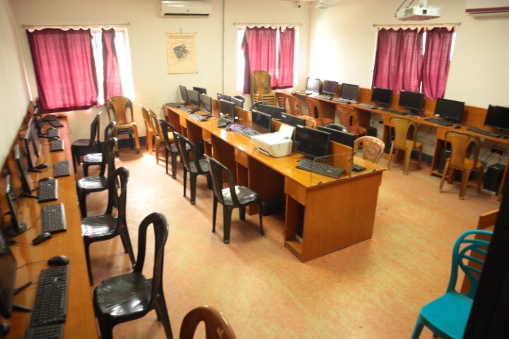 Computer workstations at Ideal Mission School